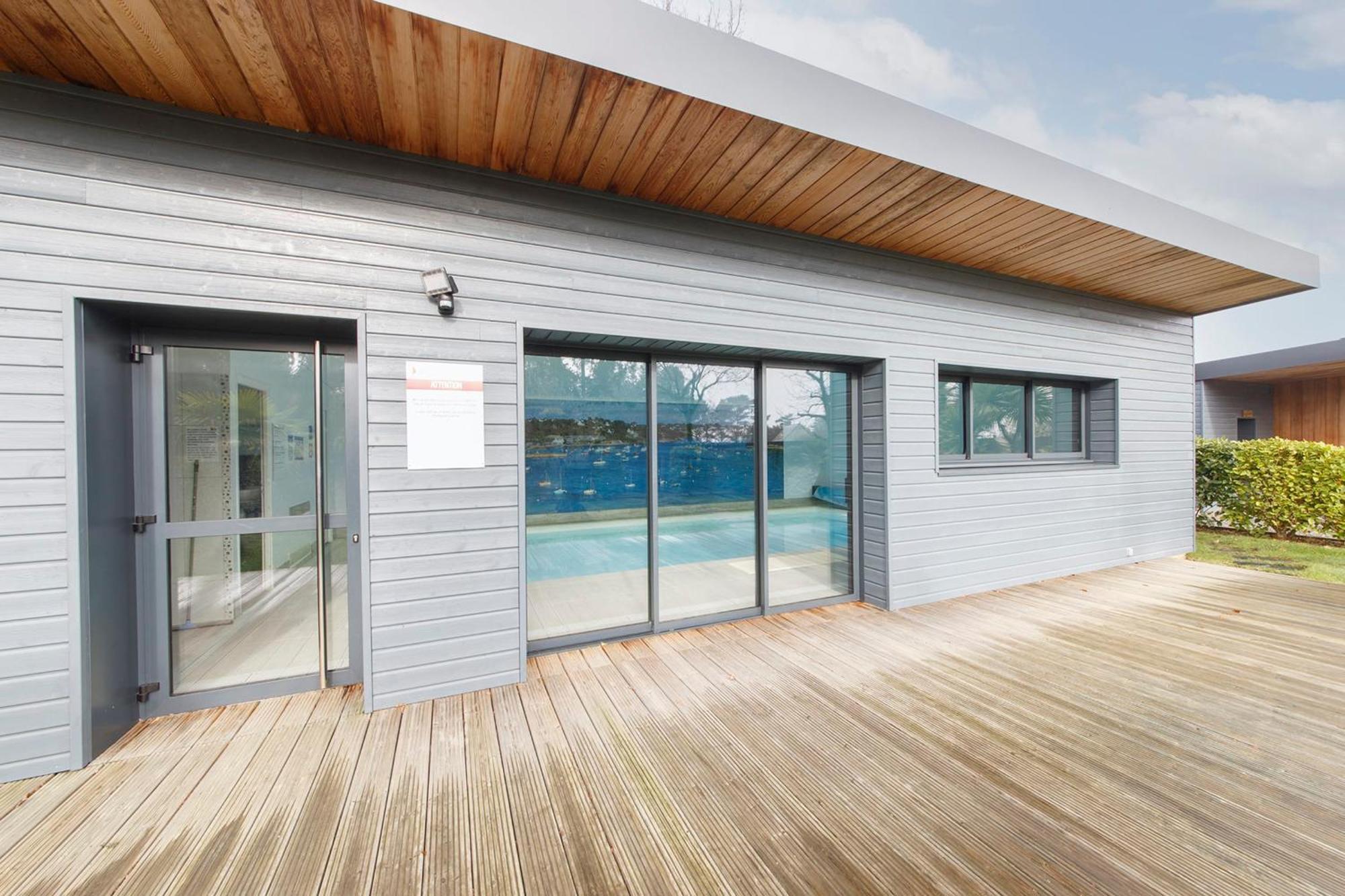 Holavre- Maison Pour 5P Avec Piscine Le Tour-du-Parc Εξωτερικό φωτογραφία